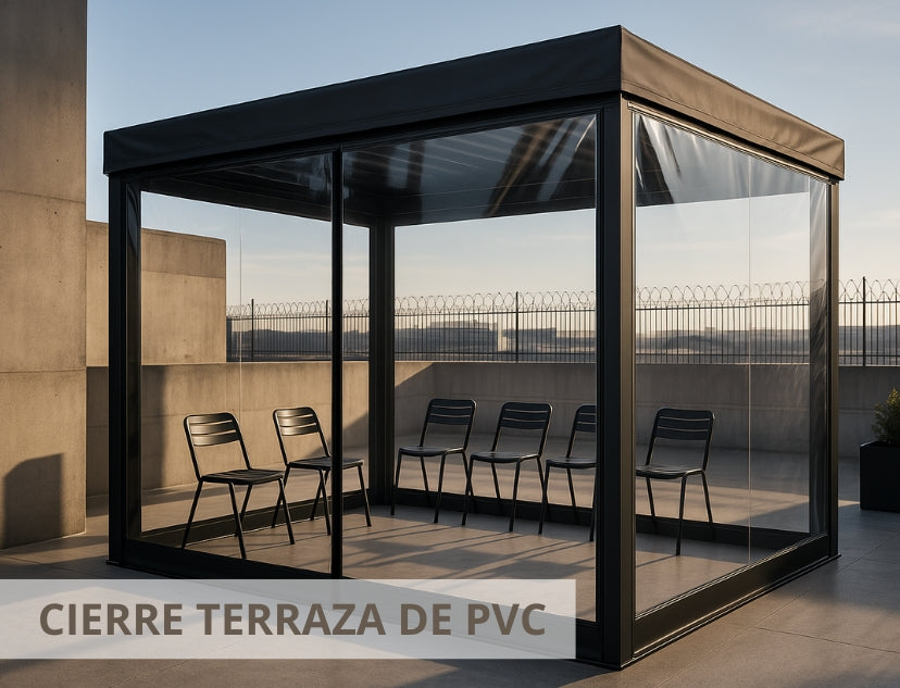 Cierre Terraza de PVC